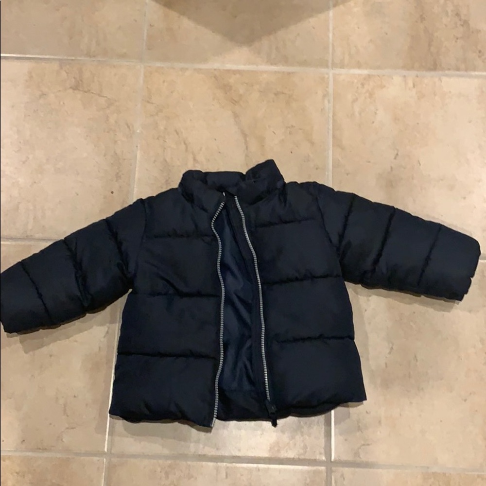 Navy Blue Toddler Coat